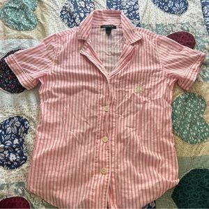 🌸Ralph Lauren y2k pajama top🌸